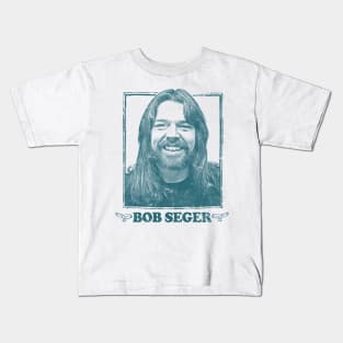 Bob Seger / Vintage Style Fan Design Kids T-Shirt